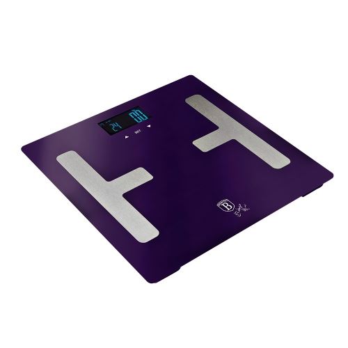 Berlingerhaus Osobná váha Smart s telesnou analýzou 150 kg Purple Metallic Line BH-9223