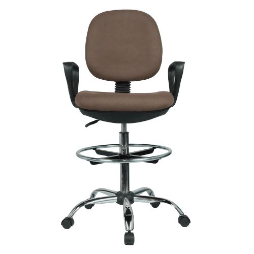 Kondela 297301 Vyvýšená pracovná stolička hnedá, čierna TAMBER