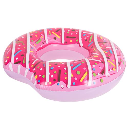 BESTWAY 36118 Donut 107 cm ružové nafukovacie koleso do vody KX5003