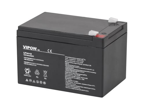 Gélová batéria VIPOW 12V 14Ah BAT0217