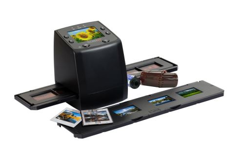 Technaxx DigiScan Prenosný čierny skener negatívov a diapozitívov DS-02 TX0139
