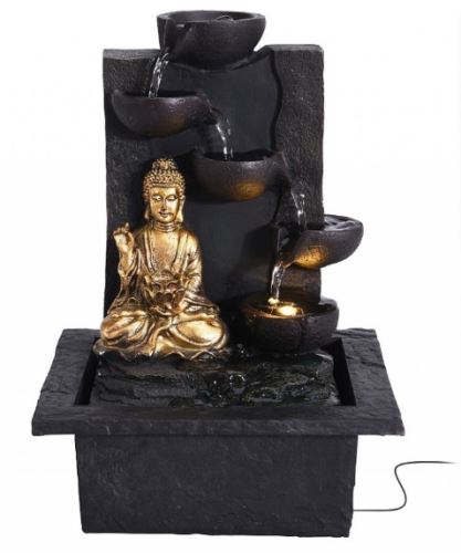 PROGARDEN fontána izbová s LED osvetlením BUDDHA rovná KO-795202210rovn