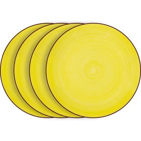 LAMART LT9056 Set žltých dezertných tanierov 4 ks HAPPY 42004689