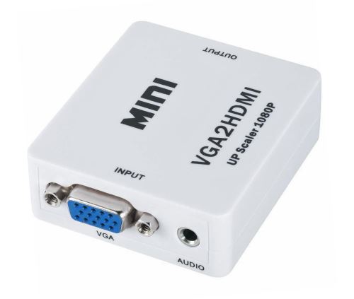 LP VGA + audio - konektor adaptéra HDMI biely ZLA0795