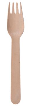 Orion Vidlička drevená 15,5 cm 20 ks NATURE 143690