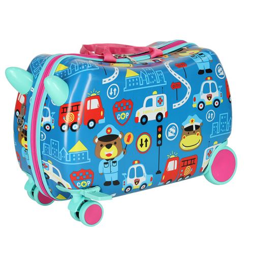 KIK KX4730_1 Detský cestovný kufrík na kolieskach