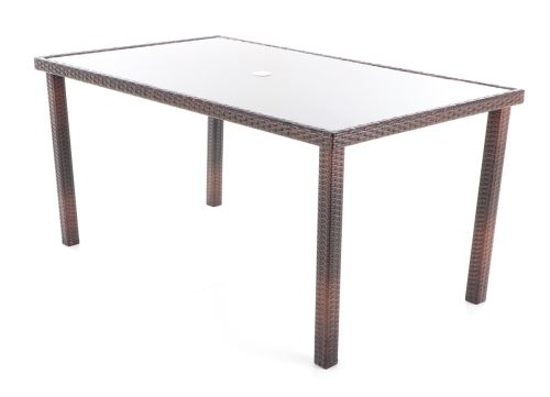 Stôl Vega KAROLINA SET 6 umelý ratan