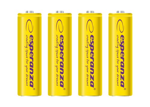 Esperanza Dobíjacie batérie Ni-MH 2000mAh 4 ks žltá EZA104Y