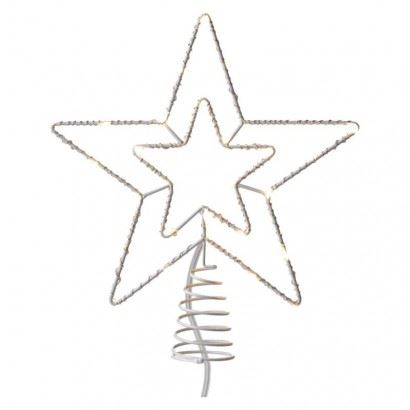 EMOS Lighting Standard LED spojovacia vianočná hviezda D1ZW01, 28,5 cm, vonkajšia aj vnútorná, teplá biela 1550010006
