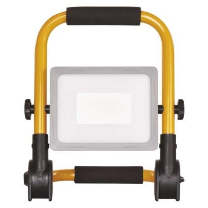 EMOS Lighting LED reflektor ILIO prenosný ZS3332, 31 W, čierny/žltý, neutrálna biela 1542033320