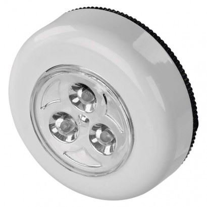 Emos P3819 3× Samolepiaci LED svetlo, 10 lm, 3x AAA, biele 1440033100