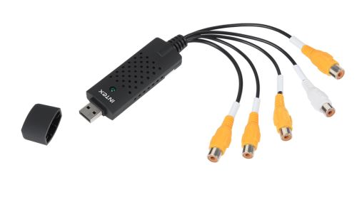 Adaptér USB do AV Intex čierny KOM0230