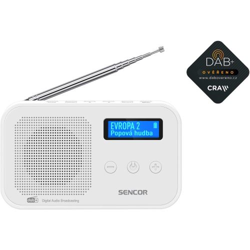 SENCOR SRD 7200 W DAB+, FM Digitálne rádio 35056735 biele