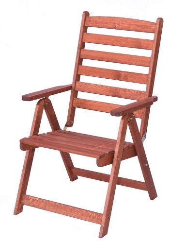 Rojaplast SORRENTO záhradná stolička drevená 353/3