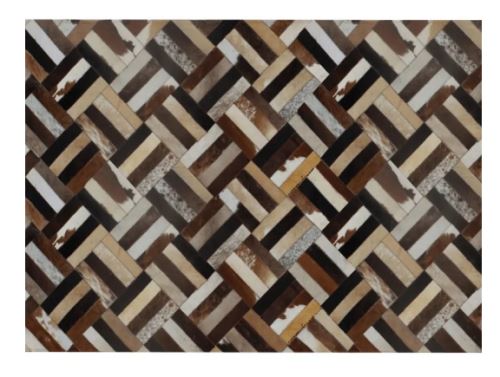 Kondela 188836 Luxusný koberec, pravá koža, 120x180, typ 2 58 x 120 x 83 cm