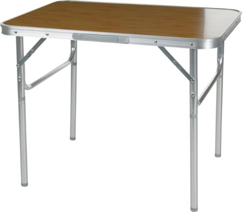 PROGARDEN KO-X35000420 Kempingový stôl skladací 75 x 55 x 60 cm hnedý
