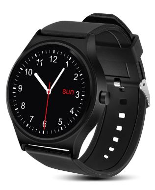 Čierne chytré hodinky NanoRS SmartWatch RS100