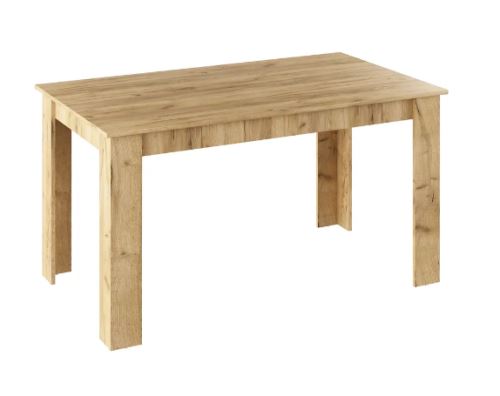 Kondela 300448 Jedálenský stôl dub artisan 140 x 80 cm GENERAL NEW