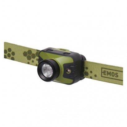 EMOS CREE LED čelovka P3539, 330 lm, 200 m, 3 × AAA