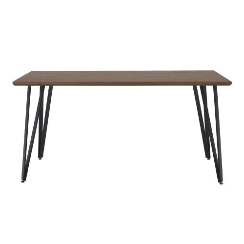 Kondela 290405 Jedálenský stôl dub, čierna 150x80 cm FRIADO