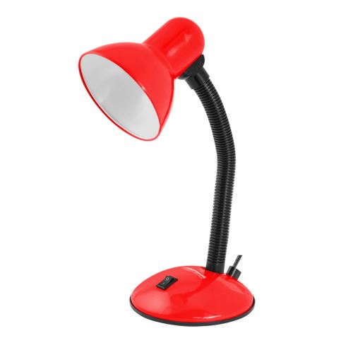 Esperanza Stolová lampa E27 ARCTURUS, červená ELD107R