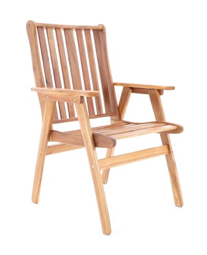 Záhradná drevená stolička NEVADA VeGA 6