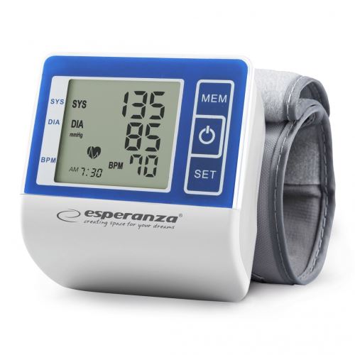 Esperanza Monitor krvného tlaku Vigor ECB001, 40-199 tepů / min