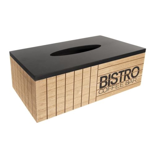 Orion 811254 Box drevo na papierové vreckovky Bistro