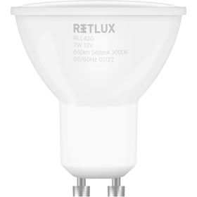 RETLUX RLL 420 LED žiarovka reflektorová GU5.3 7W 12V, teplá biela 50005563