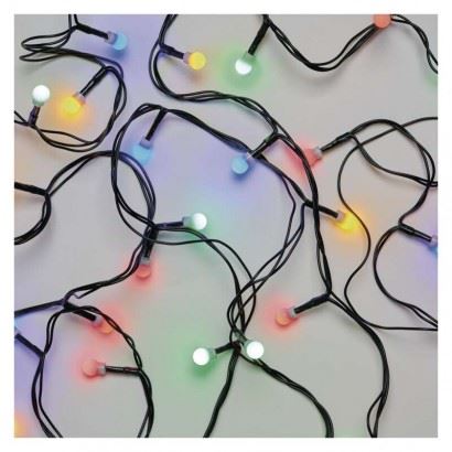 EMOS Lighting D5AM05 LED vianočné cherry reťaz – guličky, 8 m, vonkajšie aj vnútorné, multicolor 1550054002