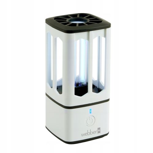 WEBBER 05XD-08 Prenosná UV-C lampa na sterilizáciu a dezinfekciu biela