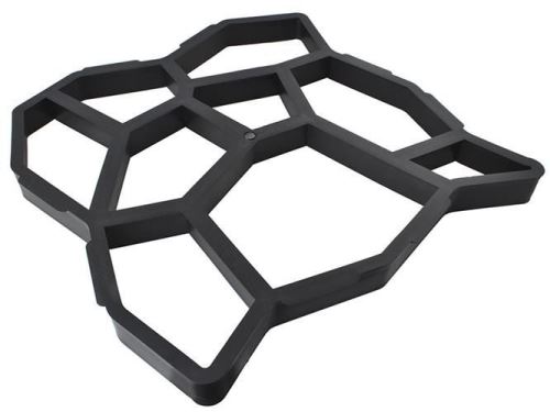 ISO 5174 Forma na dlažobné kocky, čierna 12453