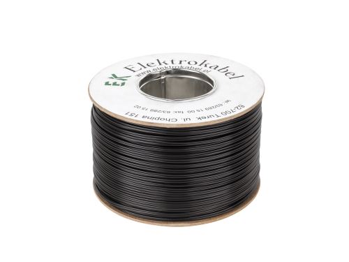 LP Kábel reproduktora SMYp 2 x 1 mm čierny 100 m KAB0574