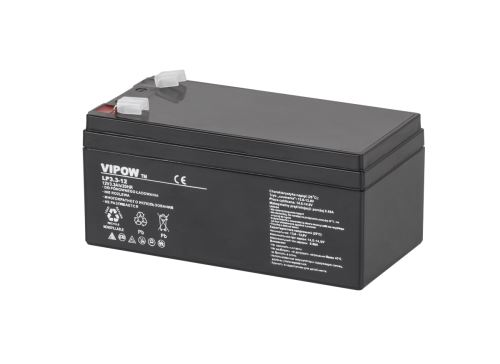 VIPOW gélová batéria 12V 3,3 Ah čierna BAT0219