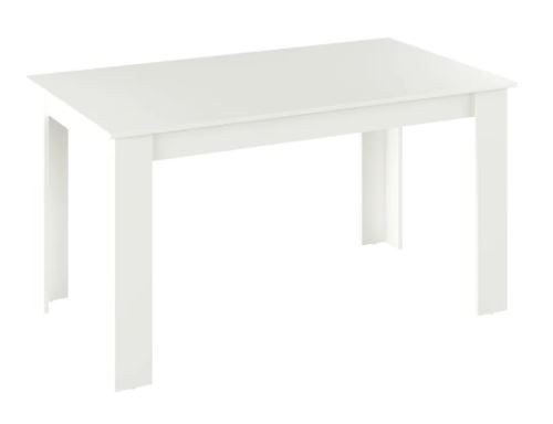 Kondela 300450 Jedálenský stôl biela 140x80 cm GENERAL NEW