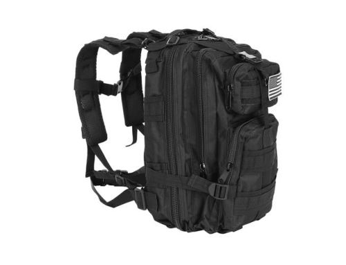 ISO 8915 Čierny malý vojenský batoh 13917