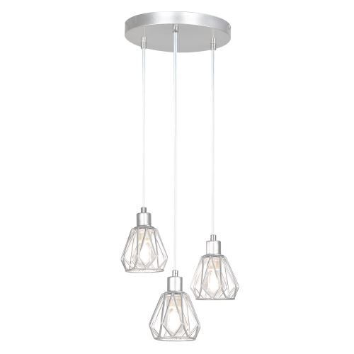 Kondela 353771 Visiaca lampa strieborná, kov OKIRA TYP 1