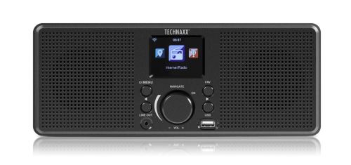 Technaxx TX0522 Internetové stereo rádio TX-153 čierne