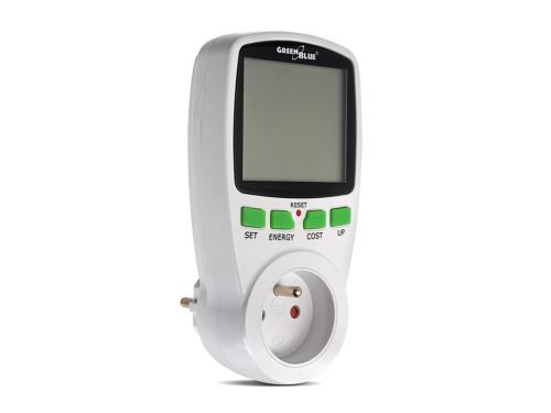Wattmeter merač spotreby energie GreenBlue GB202 27384