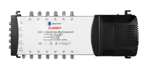 Cabletech Multiprepínač 5x12 ZLA0801