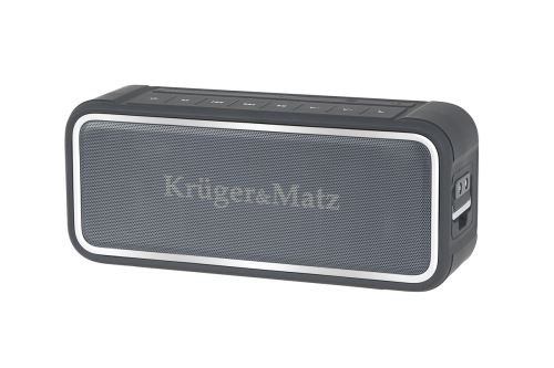 Kruger&Matz Discovery XL Prenosný vodeodolný Bluetooth reproduktor, sivý KM0523XL