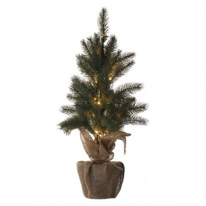 EMOS Lighting LED vianočný stromček DCTW01, 52 cm, 3x AA, vnútorná, teplá biela 1550000024
