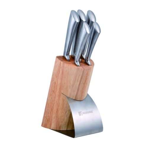 Súprava nožov v drevenom bloku 6 ks RELIANT Bergner BG-4205-MM