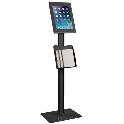 Maclean MC-867B Stojan na tablet Kiosk Floor Mount Lock System iPad Pro čierny 74751