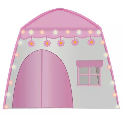 Kruzzel 23472 Detský stanový domček so svetielkami 17551
