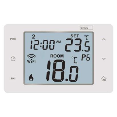Emos GoSmart digitálny izbový termostat P56201 s wifi, biely 2101900000