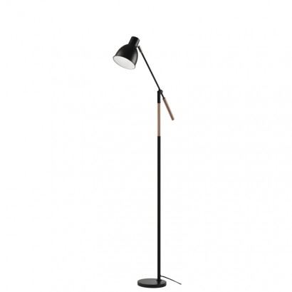 Emos Stojacia lampa EDWARD na žiarovku E27 Z7606, 150 cm, čierna 1538163000