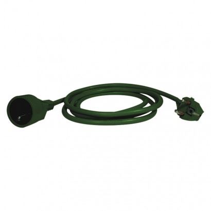 Emos P0115Z Predlžovací kábel 5 m, 1 zásuvka, zelený 1912310500