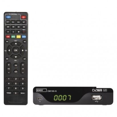 EMOS Set-top box EMOS EM190-S HD HEVC H265 (DVB-T2) J6014 2520236400