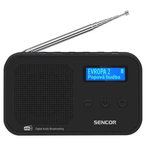 SENCOR SRD 7200 B DAB+, FM Digitálne rádio 35056378 čierne